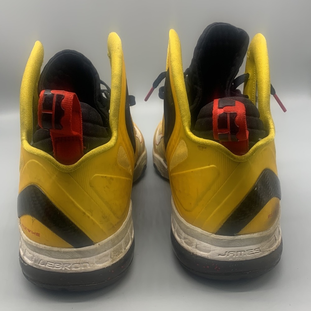 Nike LeBron IX 9 Elite Taxi LeBron James Miami Heat Cavs LA Lakers PE Size 13 - Picture 5 of 7
